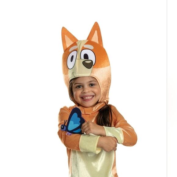 New Bluey Bingo with Flappy Butterfly Halloween Deluxe Costume - Picture 5 of 12